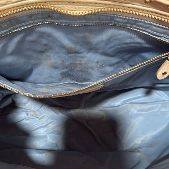 Cole Haan Off White Western Style Embellished Bag - Picture 6 of 7